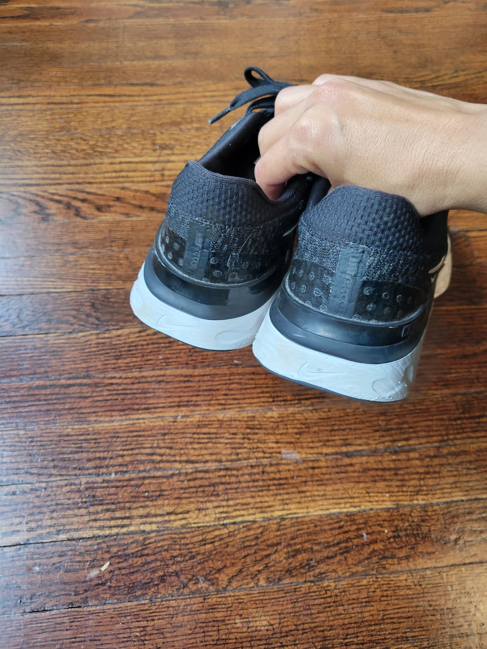 Nike React Infinity Run Womens Sz 6.5 Black Activewear, Casual Running - Picture 6 of 15